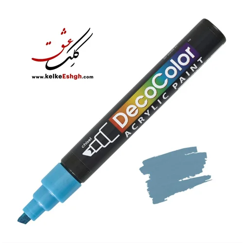 ماژیک اکریلیک دکوکالر یوشیدا - آبی متالیک