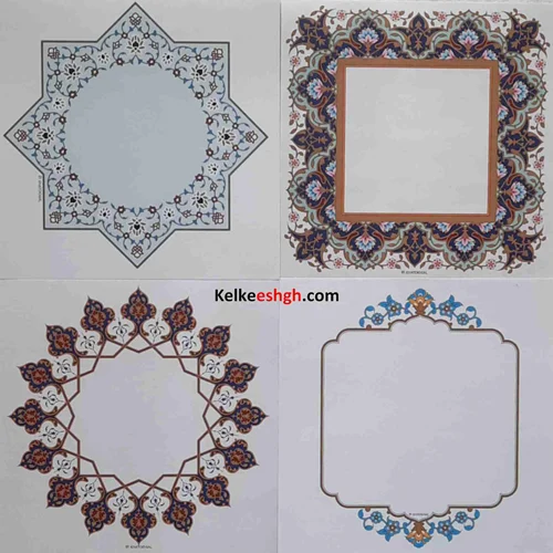 کاغذهای مخصوص خوشنویسی خودکاری طرح سنتی