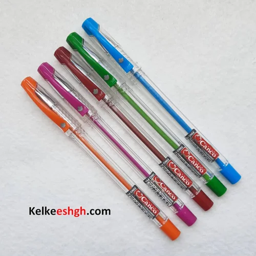 خودکار کنکو بسته های 5 رنگ فشن (کد 014)