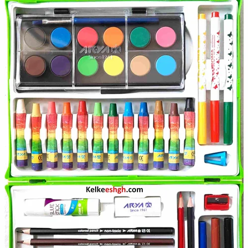 کیف ست نقاشی ۴۸ تکه آریا مدل Y6030