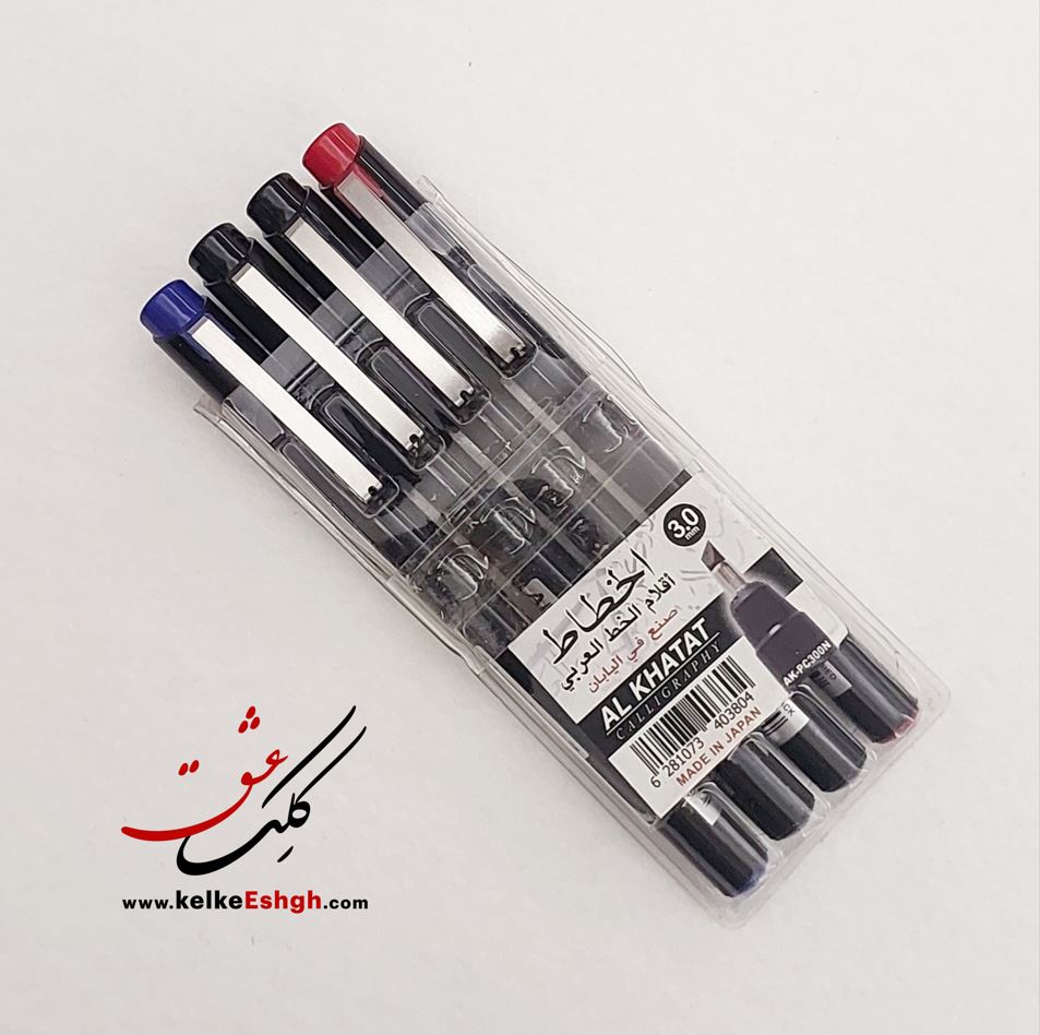 ماژیک خوشنویسی 3mm الخطاط - بسته 4 عددی