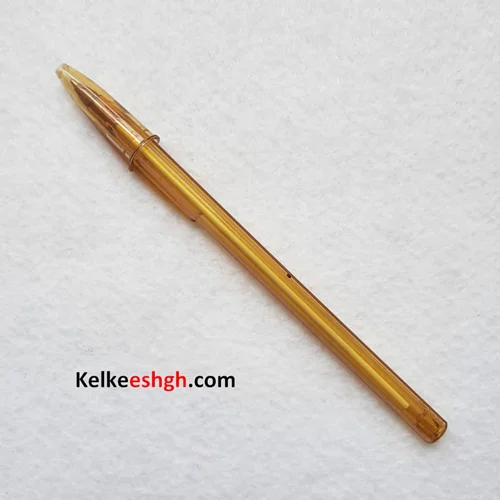 خودکار بیک فشن 1.2mm طلایی