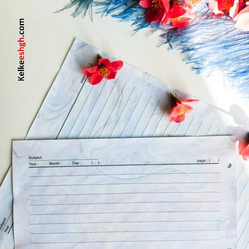 کاغذ خط دار ابروباد نگاره (A4)