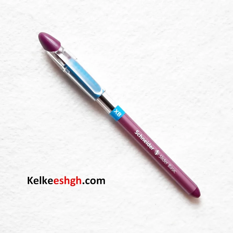 خودکار اشنایدر مدل اسلایدر بیسیک طرح جدید رنگ بنفش