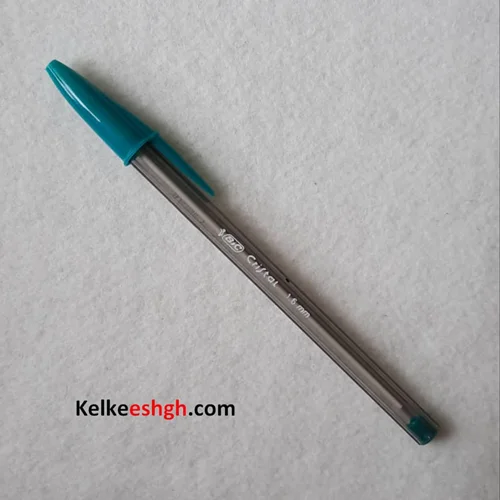 خودکار بیک کریستال لارج 1.6mm سبزآبی