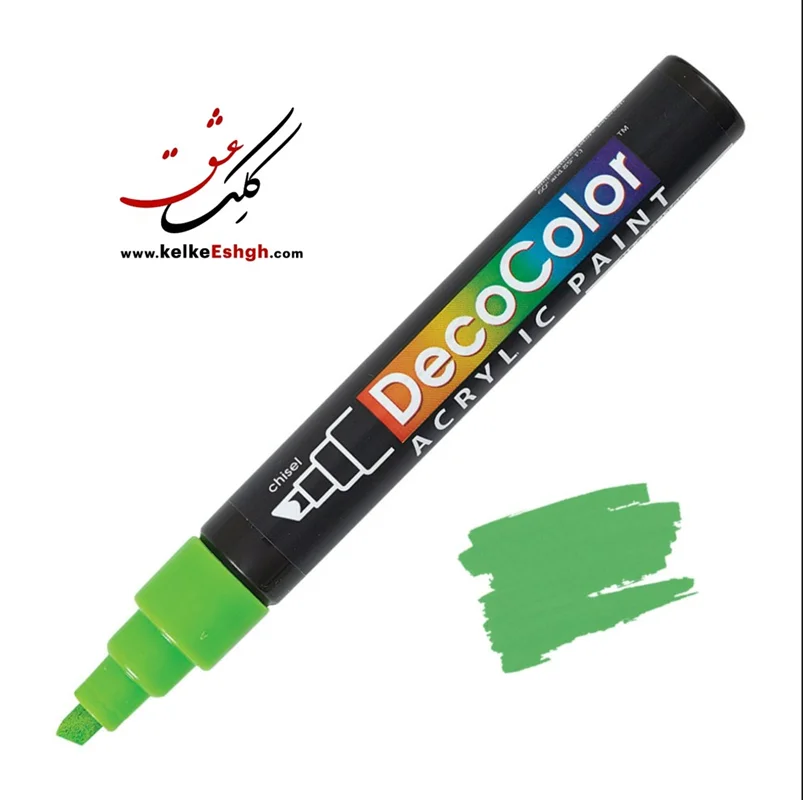 ماژیک اکریلیک دکوکالر یوشیدا - سبز کمرنگ