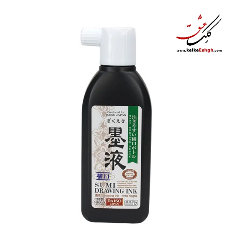 مرکب مشکی دایسو ژاپنی درب سفید (براق)