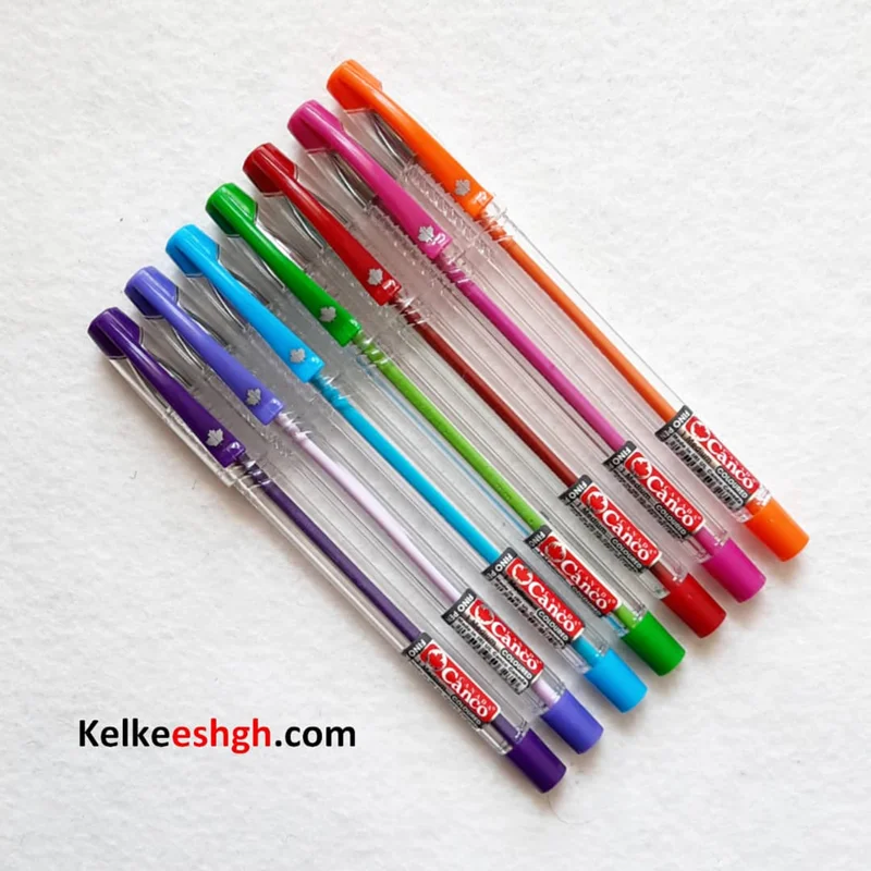 خودکار کنکو بسته های 7 رنگ فشن (کد 012)