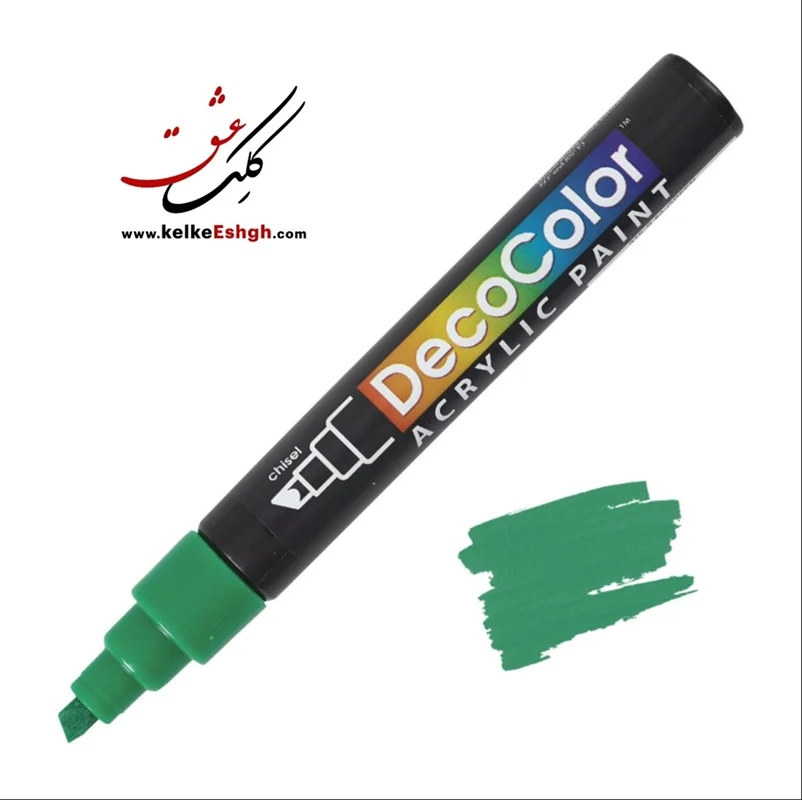 ماژیک اکریلیک دکوکالر یوشیدا - سبز