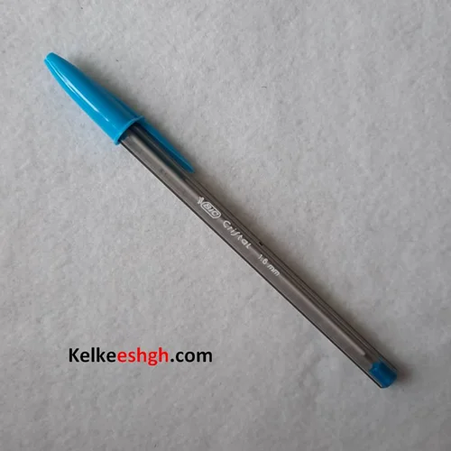 خودکار بیک کریستال لارج 1.6mm فیروزه ای